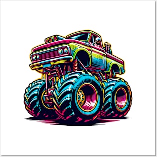 Monster Truck Posters and Art